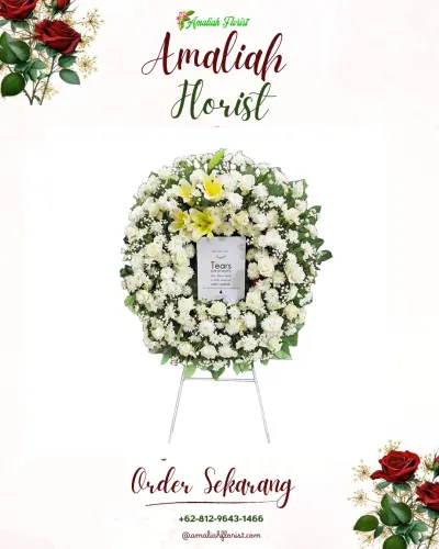 Krans Bunga Duka Cita di Muara Ciujung Timur